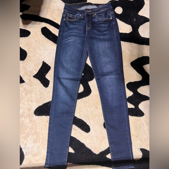 KANCAN DENIM SKINNY JEANS HIGH RISE - Picture 2 of 4